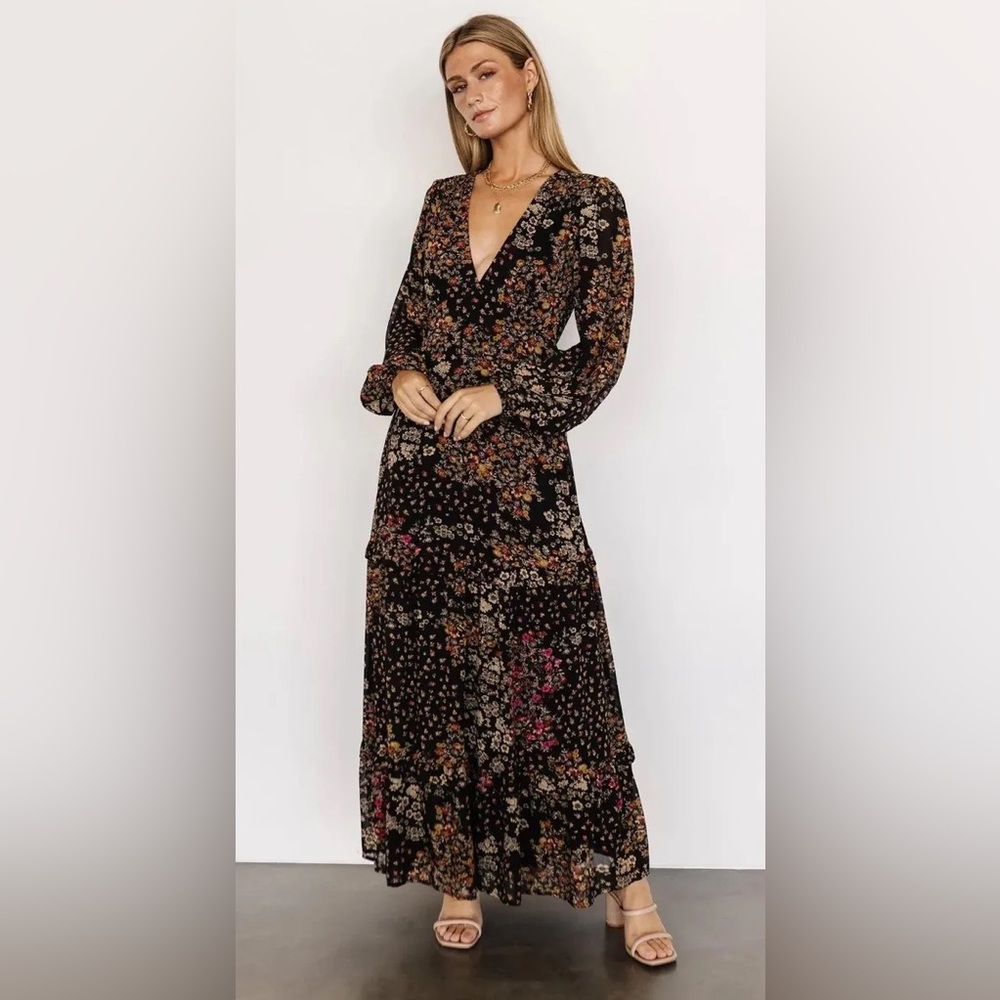 Baltic Born Bowman Deep V Dress - NWT